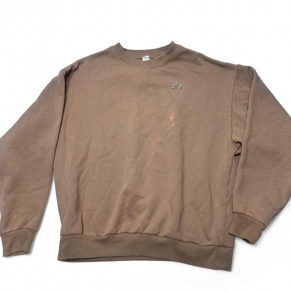 ALO Yoga Brown Sweatshirt